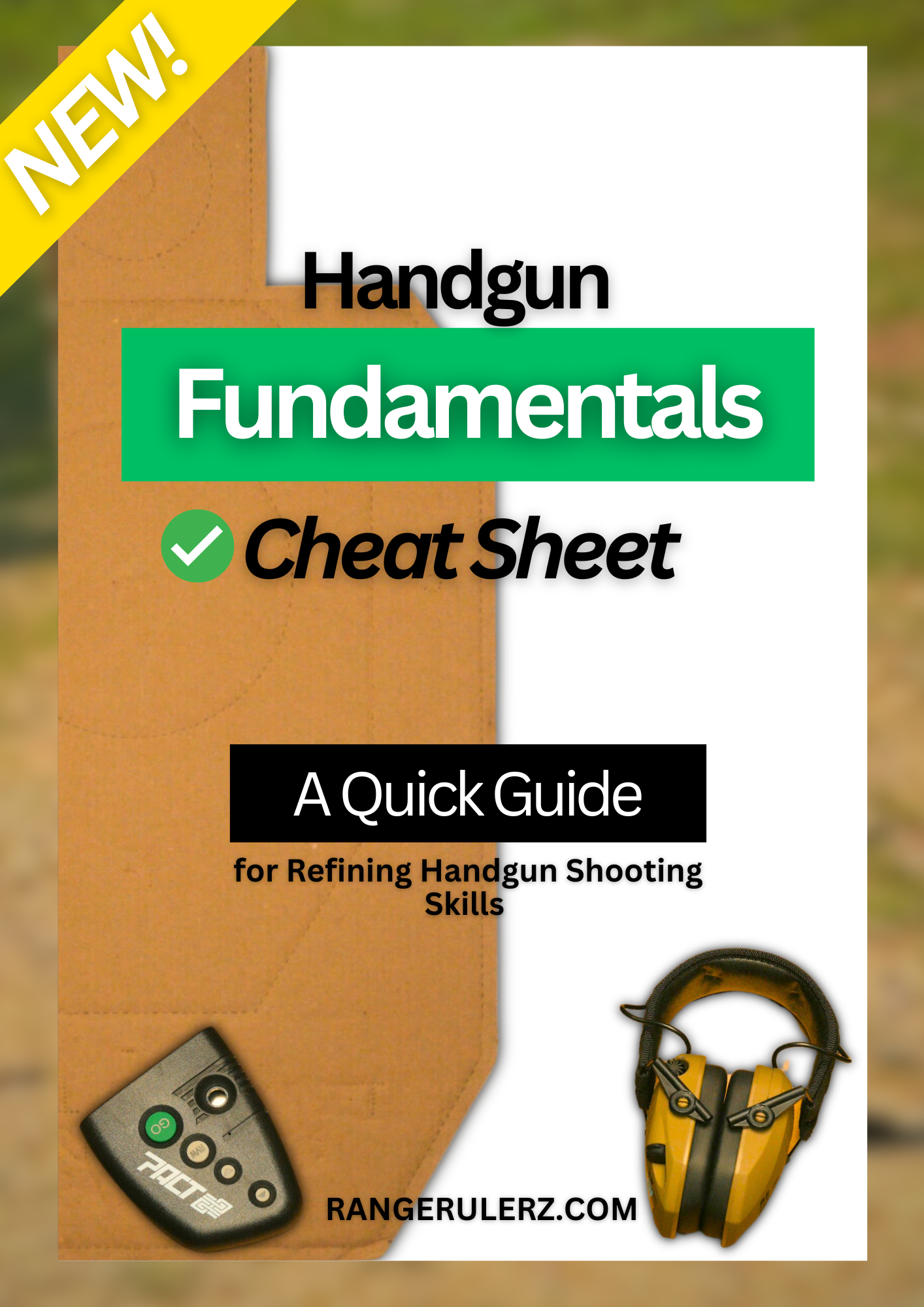 Handgun Fundamentals Cheat Sheet